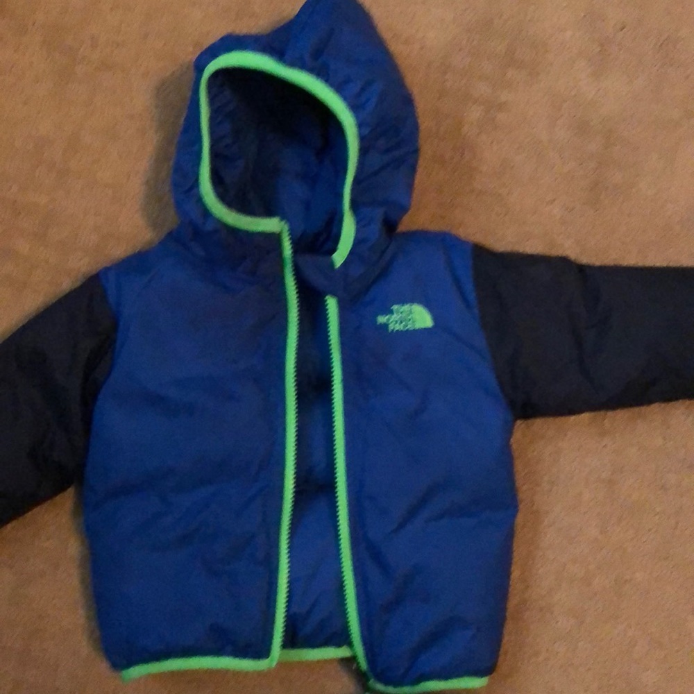 North face reversible winter jacket. Toddler